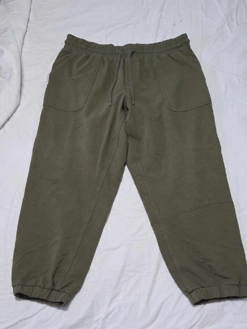 Reitmans Olive Green Drawstring Joggers